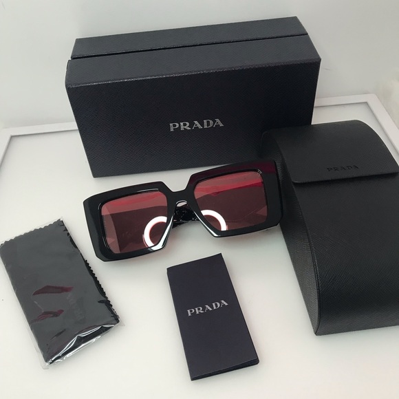 NEW PRADA PR23YSF 1AB06Q WOMEN’S SUNGLASSES PRADA SPR 23YF EYEWEAR PR 23YSF - Picture 11 of 12